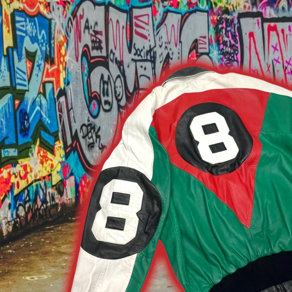 North Beach Leather Michael Hoban 8 Ball J… - Picture 3 of 8